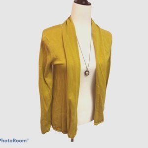 Mustard Yellow Zara Knit Cardigan - Size M